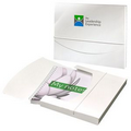 Elastic Tie Closure Deluxe Poly Folders - 12"x9"x1"